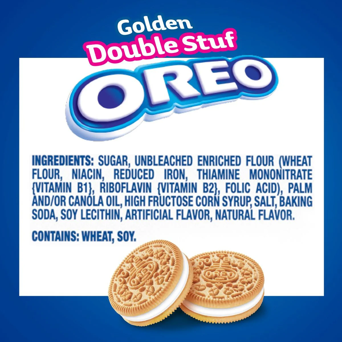 Golden Double Stuf Sandwich Cookies, Family Size - Image 4