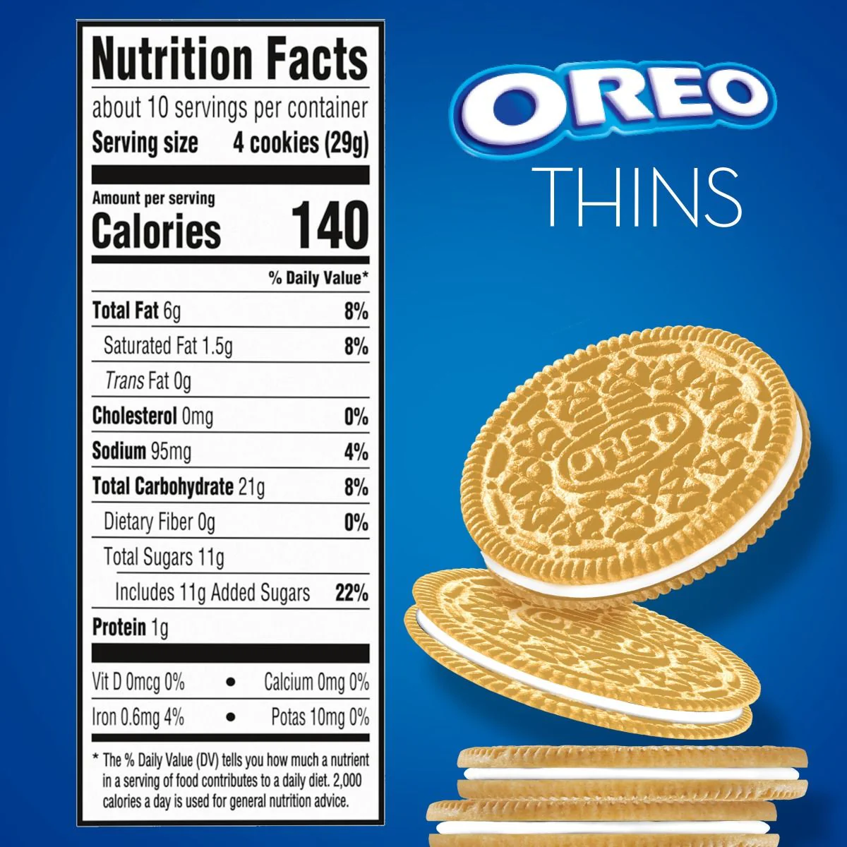 Thins Golden Sandwich Cookies, Family Size - Image 3